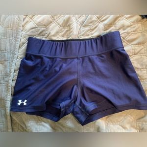 Under Armour Navy Volleyball Spandex